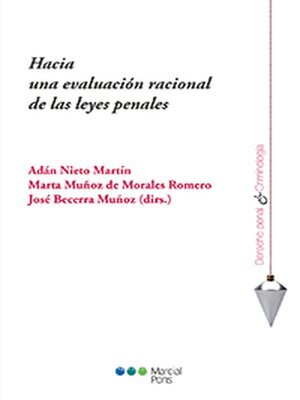 cover image of Hacia una evaluación racional de las leyes penales